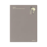 Midori A6 Pocket Diary - Weekly Block Ojisan