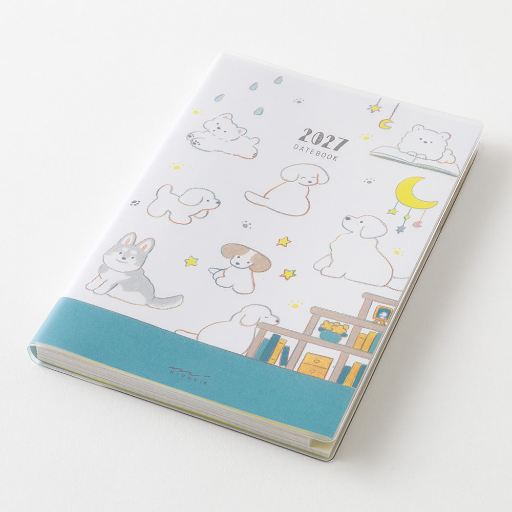 Midori B6 Pocket Diary - Dog