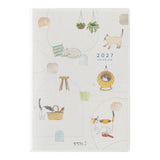Midori B6 Pocket Diary - Cat