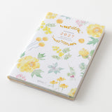 Midori B6 Pocket Diary - Country Time Flower
