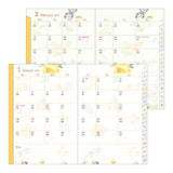 Midori B6 Pocket Diary - Country Time Flower