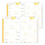 Midori B6 Pocket Diary - Country Time Flower
