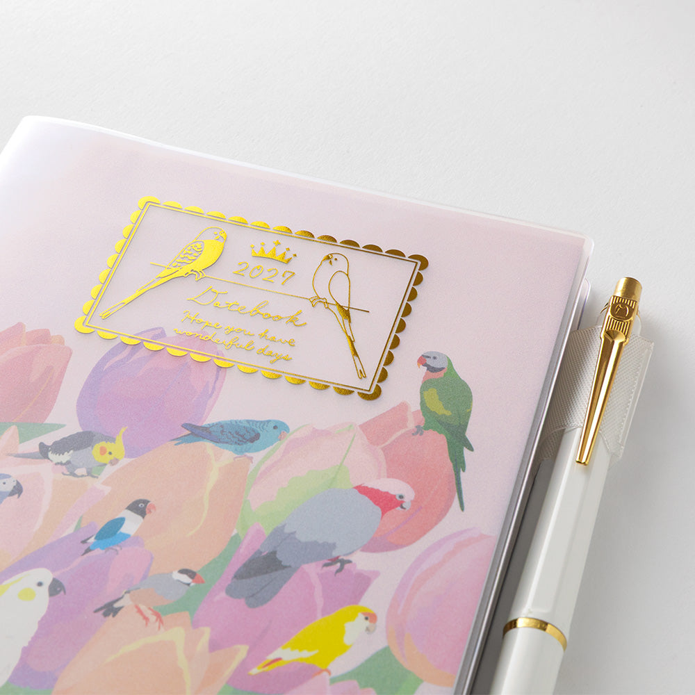 Midori B6 Pocket Diary - Bird