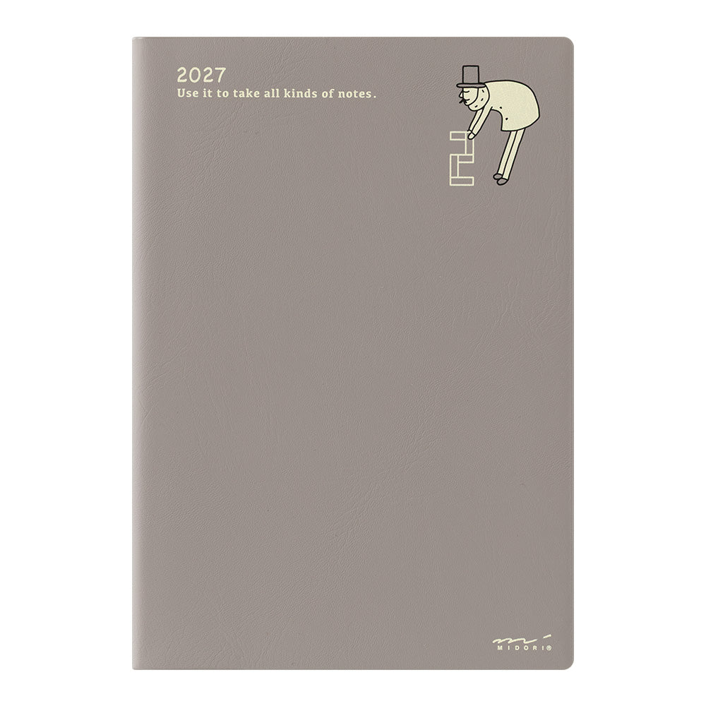 Midori B6 Pocket Diary - Ojisan