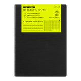 Midori A5 Flat Diary - Black