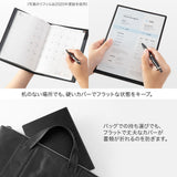 Midori A5 Flat Diary - Black