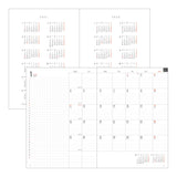 Midori A5 Flat Diary - White