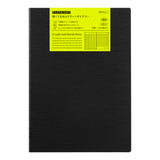 Midori A4 Flat Diary - Black