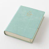 Midori Hibino A6 Diary - Blue-Green
