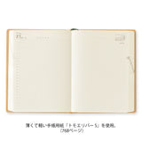 Midori Hibino A6 Diary - Camel