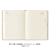 Midori Hibino A6 Diary - Pink