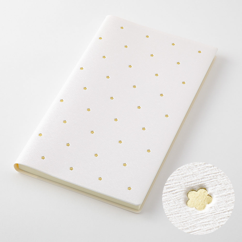 Midori Professional Diary A5 Slim Monthly Block - Flower