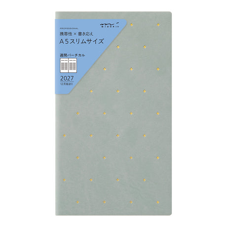 Midori Professional Diary A5 Slim Weekly Vertical - Star