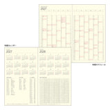 Midori Professional Diary A5 Slim Weekly Vertical - Diamond