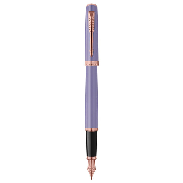 Parker Meridian Fountain Pen - Lilac with Pink Gold Trim