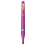 Parker Meridian Ballpoint Pen - Grape with Rainbow Trim