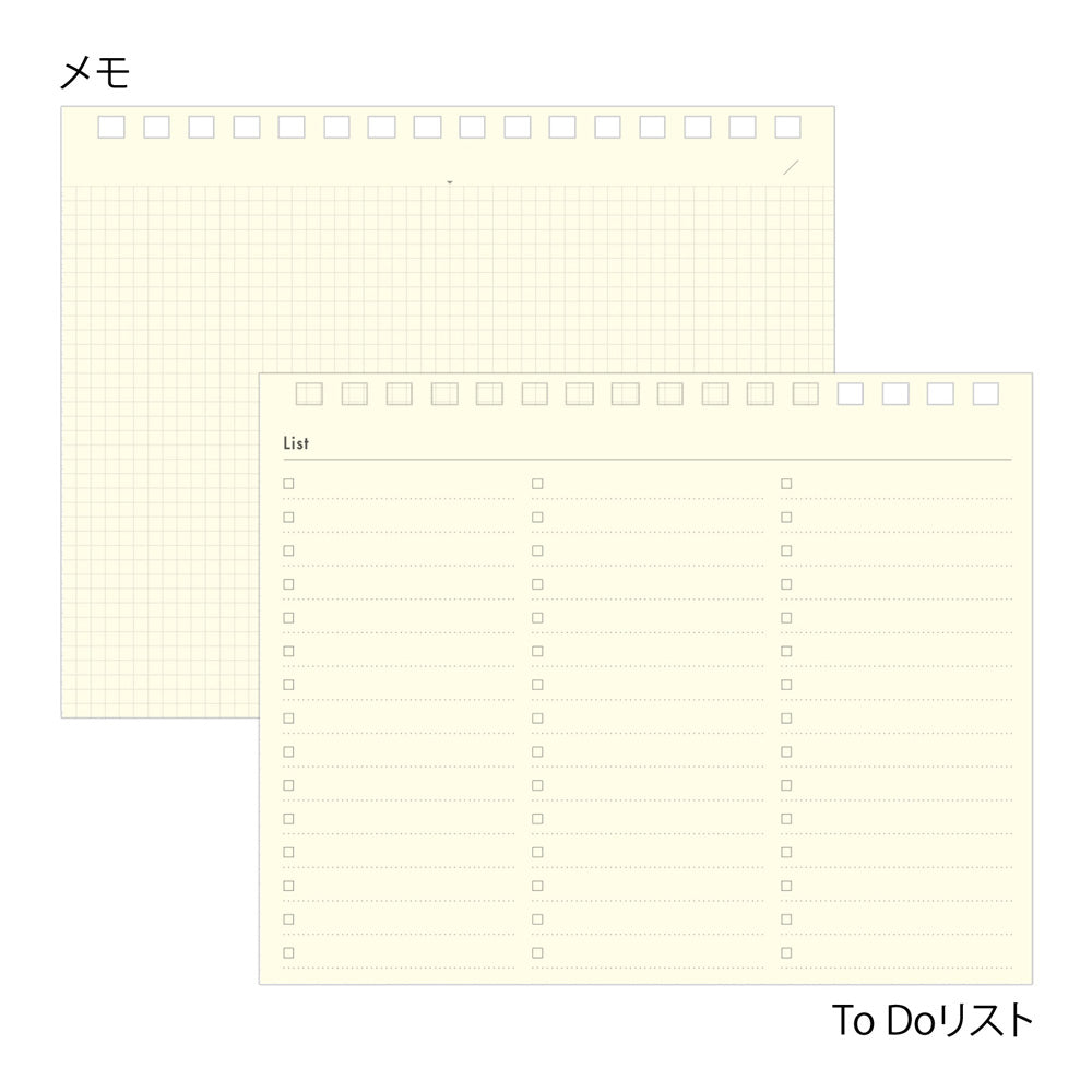 Midori B6 Plus Stand Diary - Navy