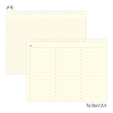 Midori B6 Plus Stand Diary - Navy