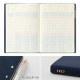 Midori B6 Gradation Diary - Day Length - Navy