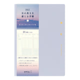 Midori B6 Gradation Diary - Day Length - Light Purple
