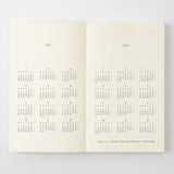 Midori MD Notebook Diary - B6 Slim