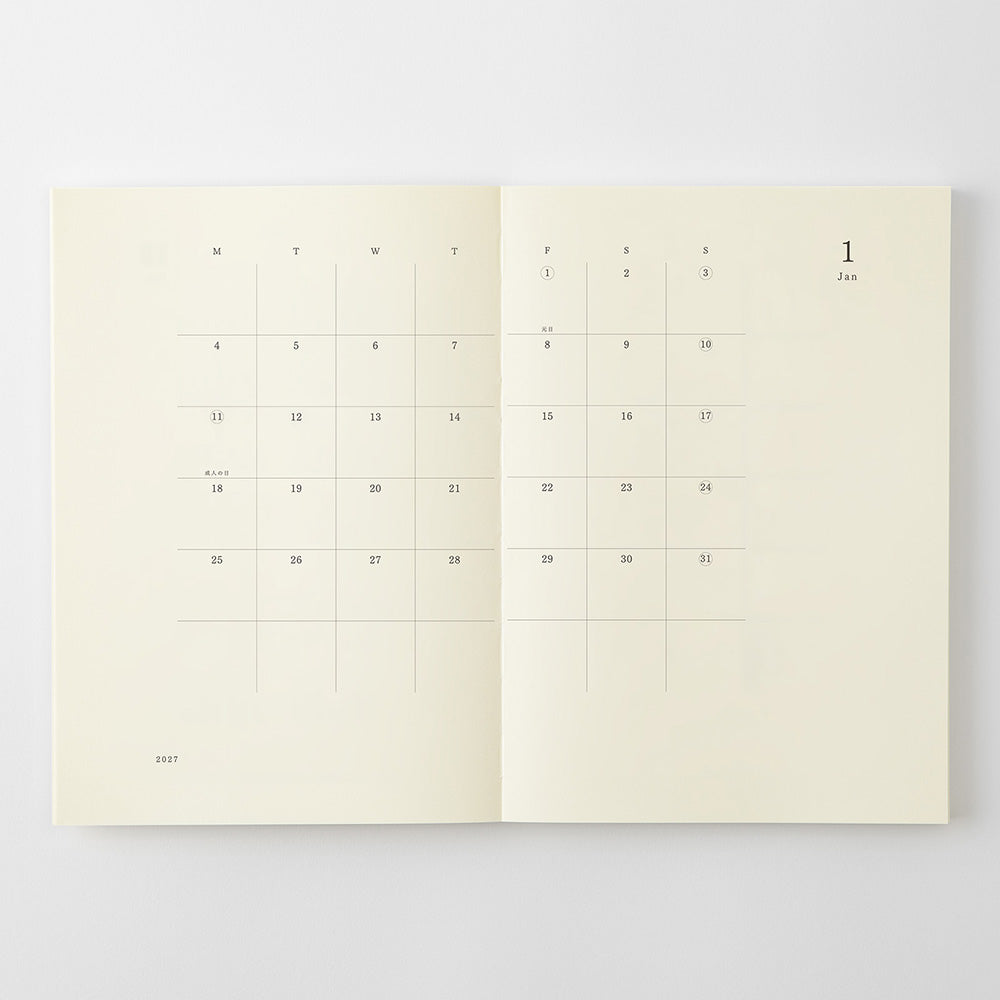 Midori MD Notebook Diary - A5