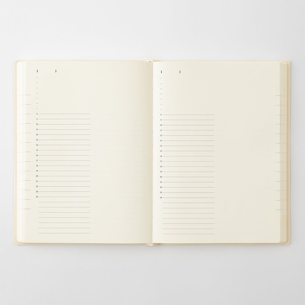 Midori MD Diary 1 Day 1 Page - A5