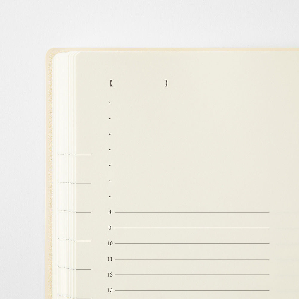 Midori MD Diary 1 Day 1 Page - A5