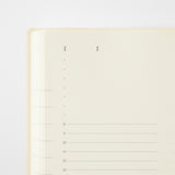 Midori MD Diary 1 Day 1 Page - A5