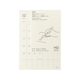 Midori MD Diary Stickers - Small