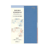 Midori B6 Double Schedule - Blue