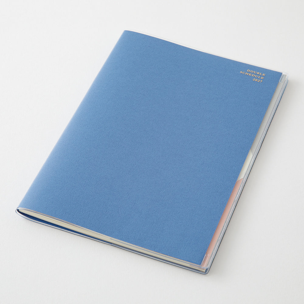 Midori B6 Double Schedule - Blue