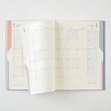 Midori B6 Double Schedule - Blue