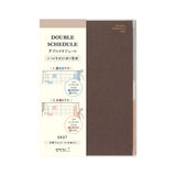 Midori B6 Double Schedule - Brown