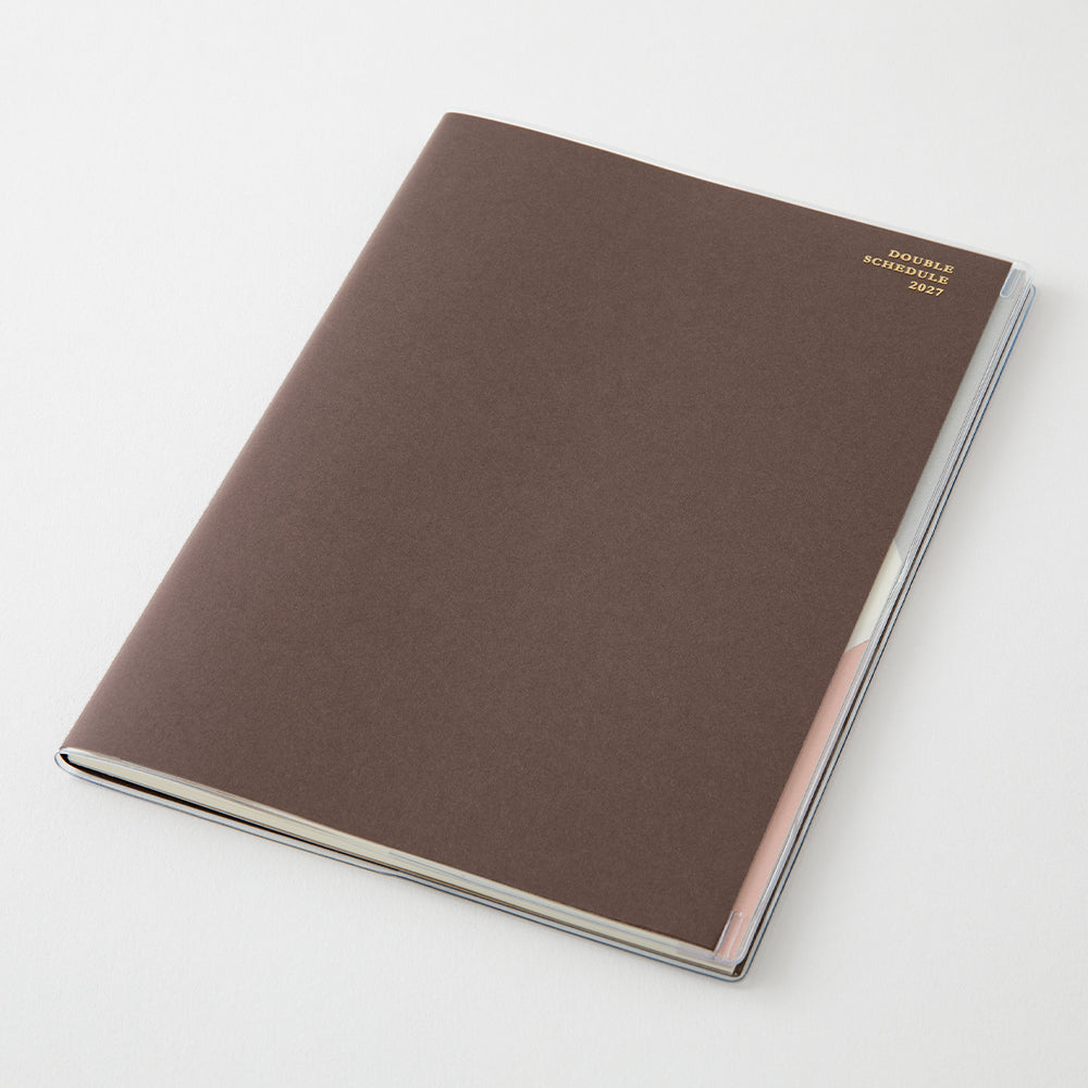 Midori B6 Double Schedule - Brown