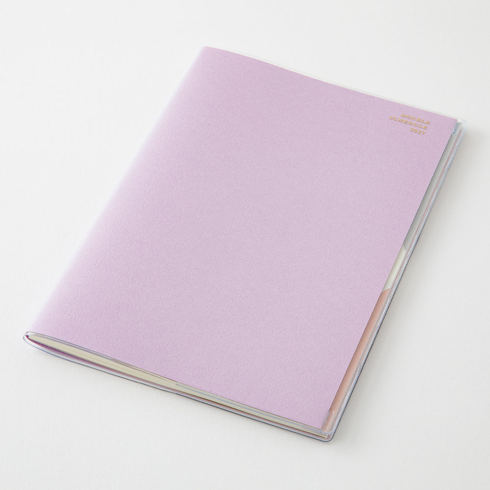 Midori B6 Double Schedule - Money - Light Purple
