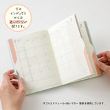 Midori B6 Double Schedule - Money - Light Purple