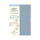 Midori B6 Double Schedule - To Do - Light Blue