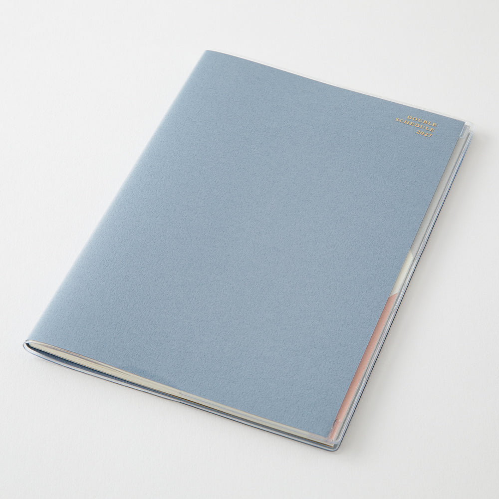 Midori B6 Double Schedule - To Do - Light Blue