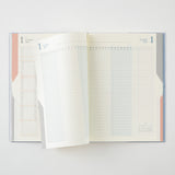 Midori B6 Double Schedule - To Do - Light Blue