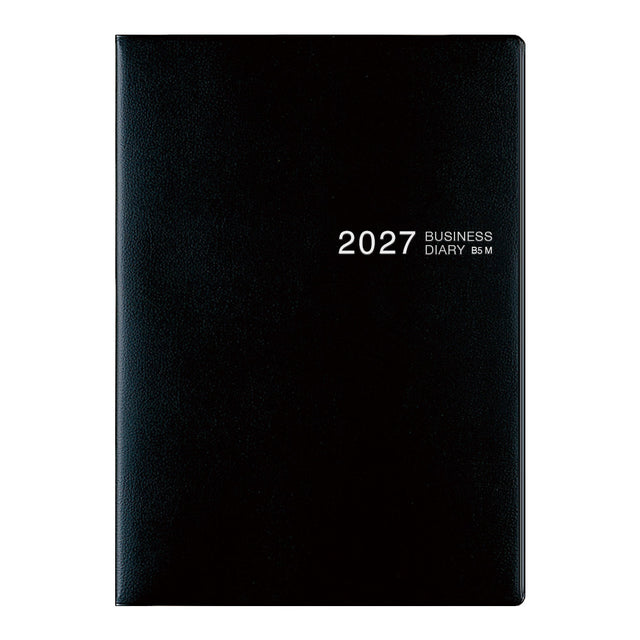 Midori Business Diary B5 Monthly - Black
