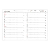 Midori Business Diary B5 Monthly - Black