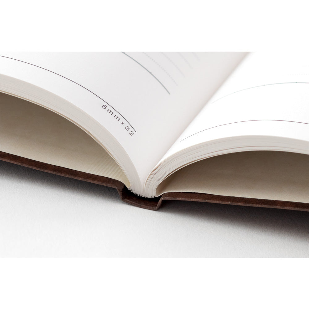Midori Business Diary B5 Monthly - Brown
