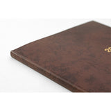 Midori Business Diary B5 Monthly - Brown