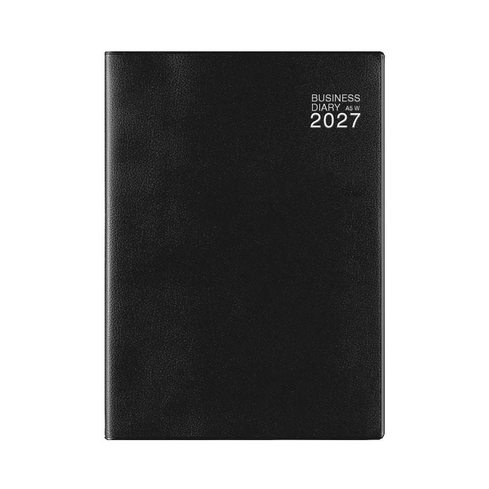 Midori Business Diary A5 Weekly - Black