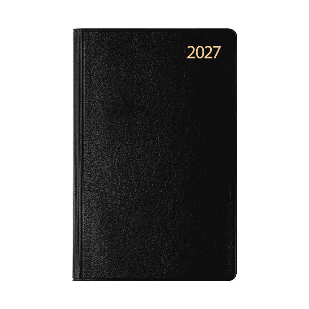 Midori Pocket Schedule Weekly - Black