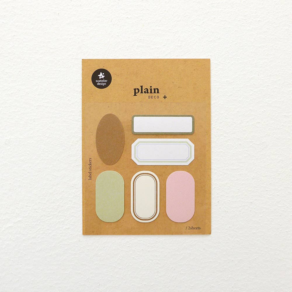 Suatelier Design Stickers - plain.76