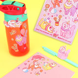 Clown Cats Vinyl Sticker Sheet