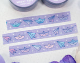 Unicorn Eclipse Paper Planes and Boats Washi Tape