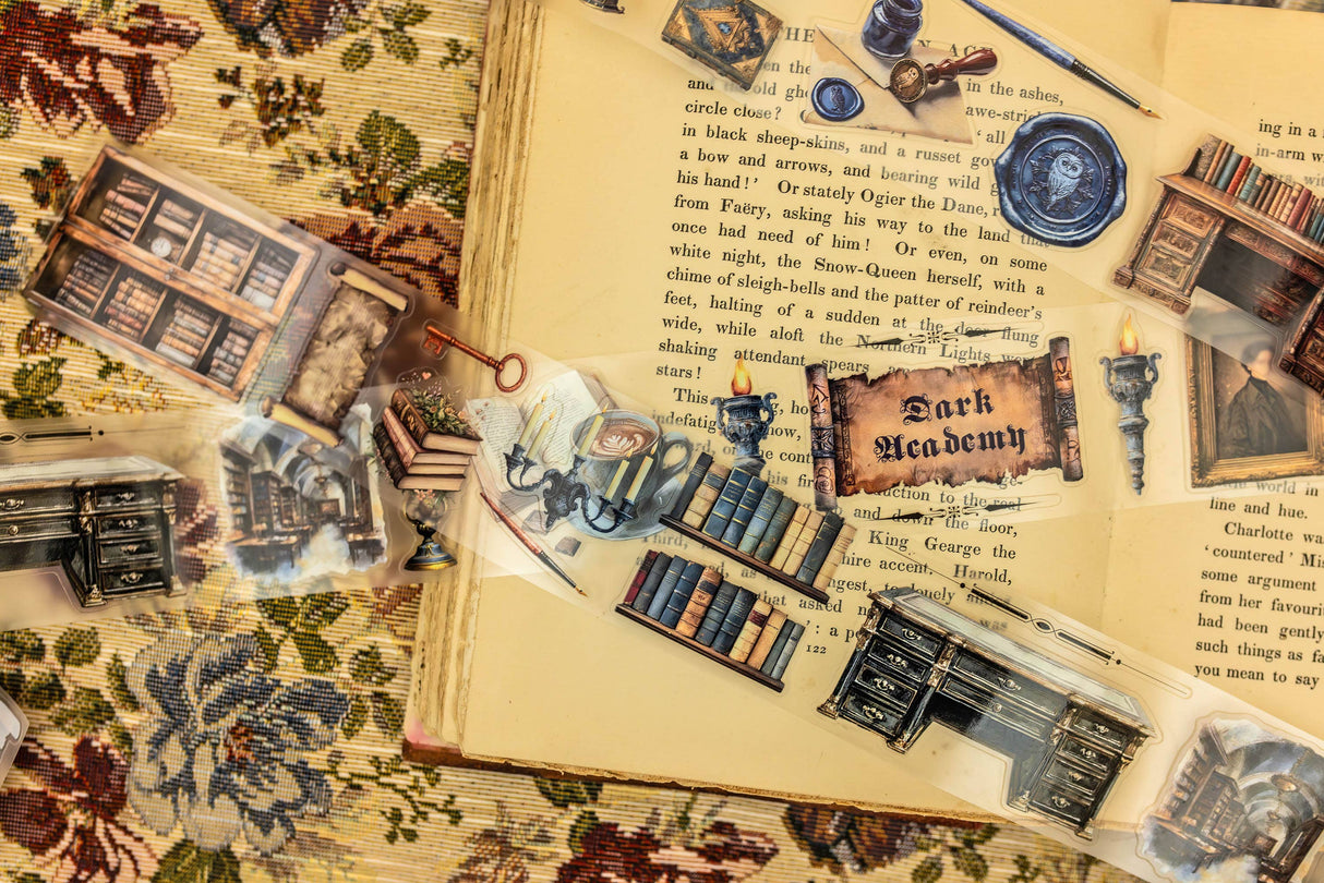 CoraCreaCrafts Libraries Transparent Tape